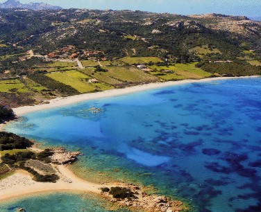 La plage de Barca Bruciata
